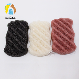 Eco friendly no smell 100% natural konjac body sponge for bath