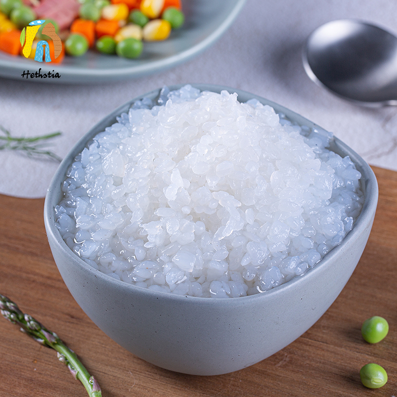 High fiber low calories slim dried konjac pearl rice