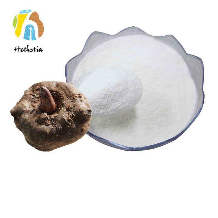 Konjac Glucomannan Powder 100% Natural Konjac Dietary Fiber Type Slimming Drink
