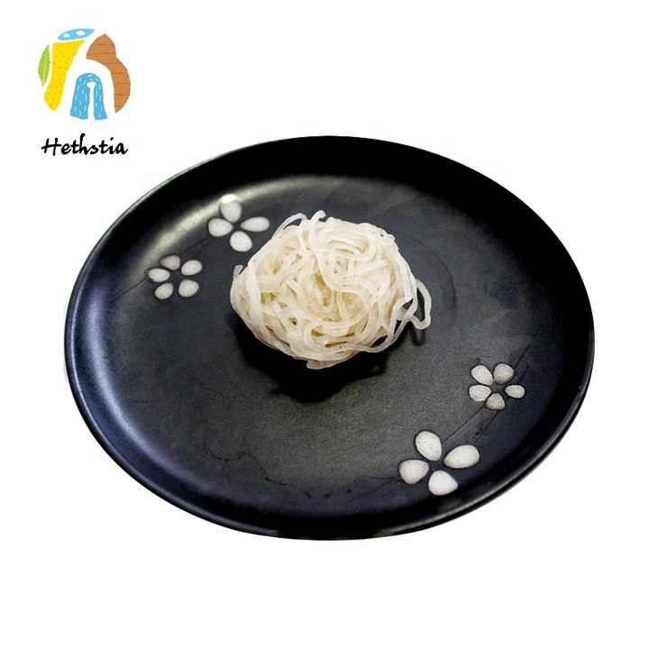 Non-fried instant noodles konjac glucomannan spaghetti dried shirataki noodles