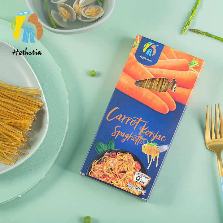 Organic Carrot Pasta Manufacturer Noodles Pasta Spaghetti